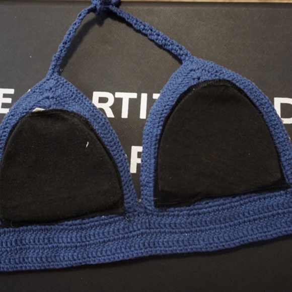 OCHO RIOS crochet beaded bralette bikini - Picture 6 of 8